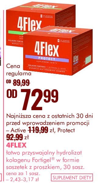 Preprat na stawy protect 4flex promocja