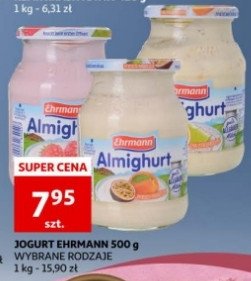 Jogurt cytrynowy Ehrmann almighurt promocja