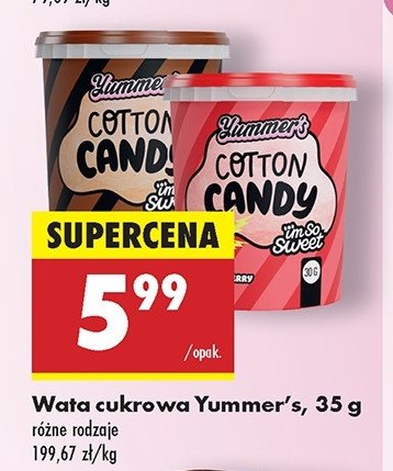 Wata cukrowa cola YUMMER'S promocja