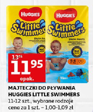 Pieluszki do pływania dla dzieci rozmiar 3-4 Huggies little swimmers promocje