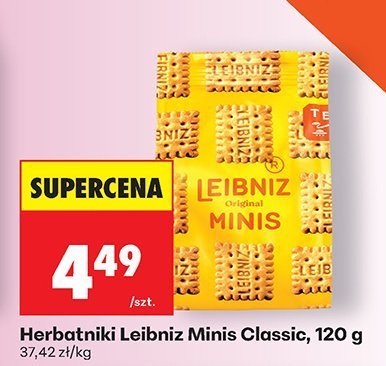 Herbatniki Minis Classic promocja w Biedronka