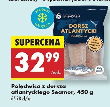 Dorsz atlantycki polędwica SEAMOR promocja