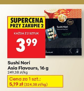 Sushi Nori Asia Flavours, 16 g promocja w Biedronka
