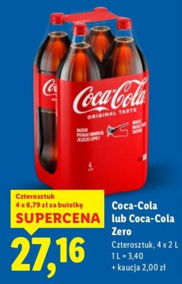 Cola promocja w Lidl