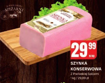 Szynka konserwowa promocja w Chorten