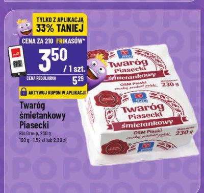 Twaróg śmietankowy  promocja w POLOmarket