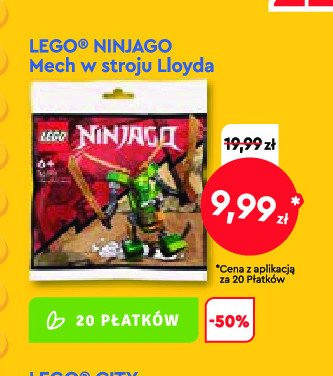 Klocki 70676 lloyda Lego ninjago promocja