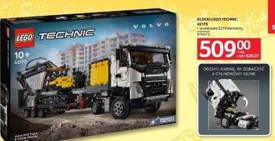 Klocki LEGO TECHNIC 42175 Volvo FMX Truck z koparką promocja w Selgros