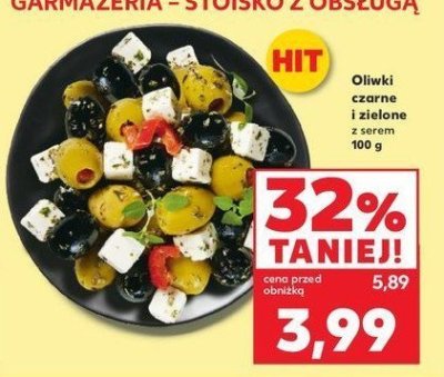 Oliwki czarne i zielone z serem feta promocja