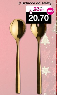 Sztućce do sałaty promocja w Woolworth