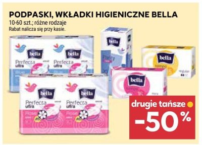 Podpaski, wkładki higieniczne  promocja w Stokrotka
