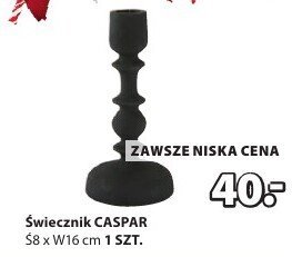 Świecznik CASPAR promocja w Jysk