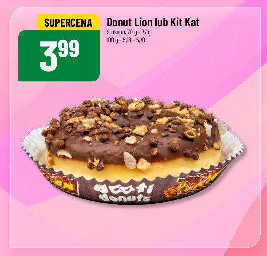 Donut lion promocja