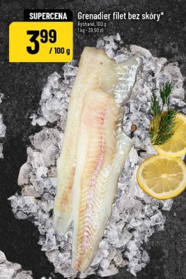 Filet grenadier bez skóry na lodzie promocja w POLOmarket