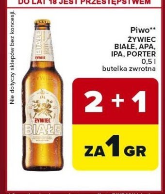 Piwo promocja w Carrefour Express