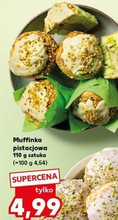Muffinka pistacjowa promocja