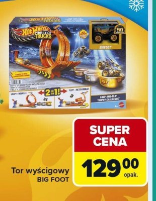 Tor wyścigowy BIG FOOT  promocja w Carrefour