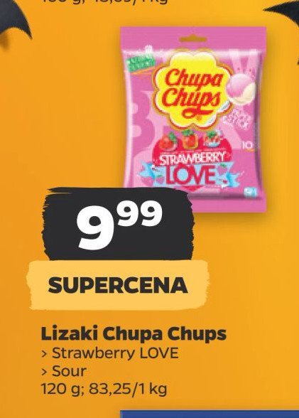 Lizaki strawberry love Chupa chups promocja