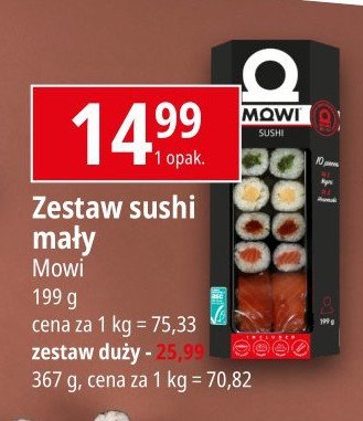 Zestaw sushi duży Mowi promocja