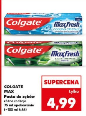 Pasta do zębów różne rodzaje  promocja w Kaufland