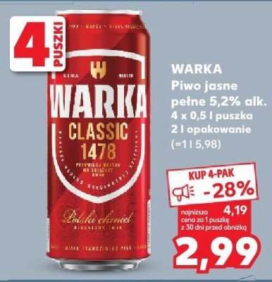 Piwo promocja w Kaufland