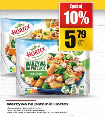 Warzywa na patelnie Hortex promocja w Supeco