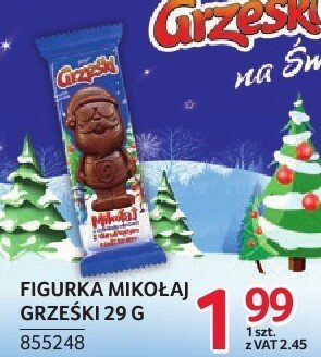 Figurka Mikołaj Grzeski 29 g promocja w Selgros