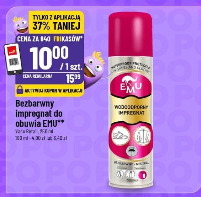 Bezbarwny impregnat do obuwia EMU promocja w POLOmarket