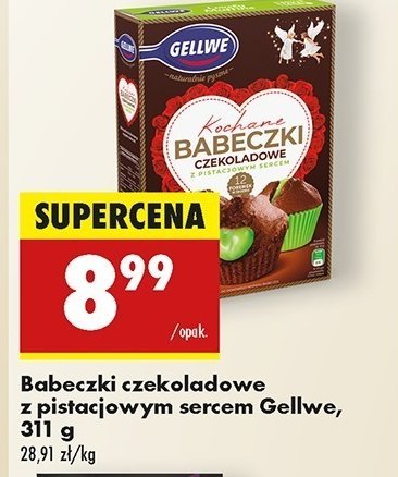 Kochane babeczki czekoladowe z pistacjami Gellwe promocja