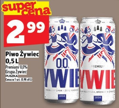 Piwo Żywiec 0,5 L promocja w TOPAZ