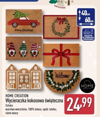 Wycieraczka kokosowa świąteczna promocja w Aldi
