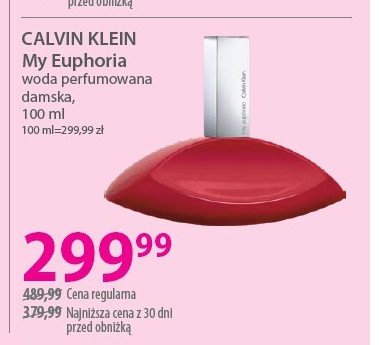 Woda perfumowana Calvin klein my euphoria promocja