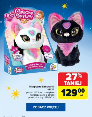 Maskotka interaktywna Magiczne Szeptanki Kicia promocja w Carrefour
