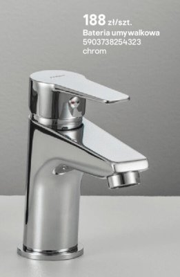 Bateria umywalkowa Ferro Rennto chrom promocja w Castorama