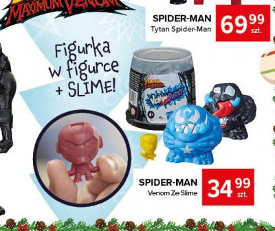 Figurka spider-man venom ze slime promocja
