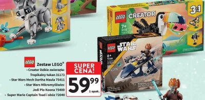 Zestaw LEGO Creator Dzikie zwierzęta: Tropikalny tukan 31173 promocja w Intermarche