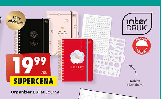 Organizer na spirali bullet journal a5 240 k. Interdruk promocja