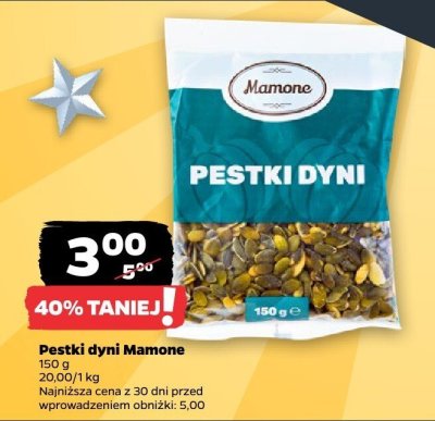 Pestki dyni promocja w Netto