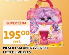 Piesek i salon fryzjerski Little live pets promocja