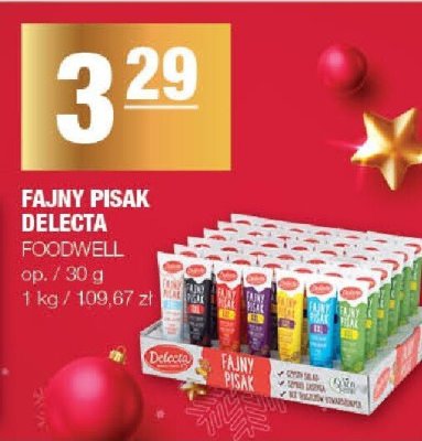 Fajny Pisak Delecta FOODWELL promocja w SPAR