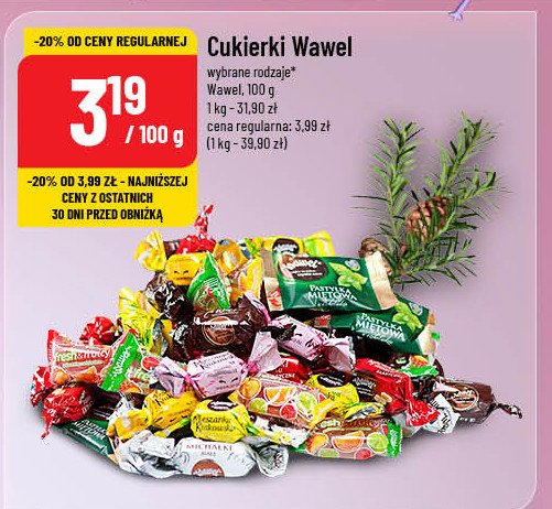 Cukierki WAWEL TRUFLE BIAŁE promocja