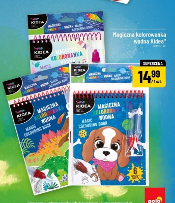 Magiczna kolorowanka wodna Kidea promocja w POLOmarket