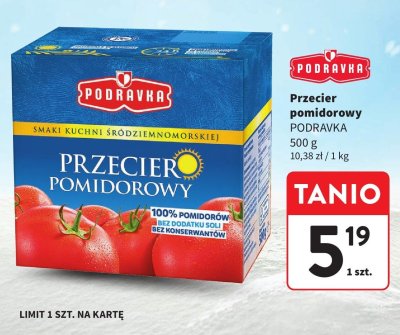 Przecier pomidorowy PODRAVKA promocja w Intermarche