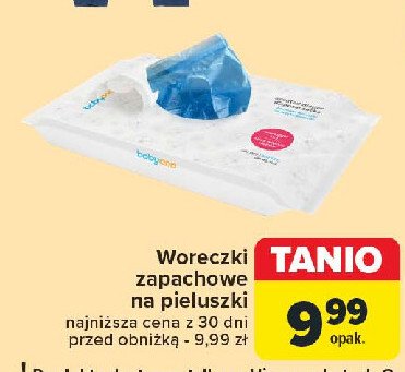 Woreczki zapachowe na zużyte pieluszki 1052 Babyono promocja w Carrefour Market