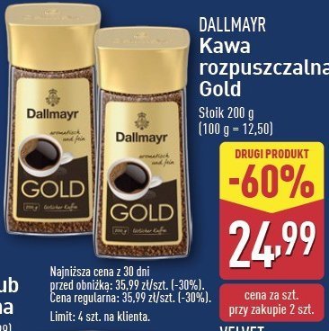 Kawa Dallmayr gold promocja w Aldi