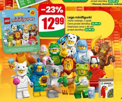 Klocki minifigurki różne rodzaje promocja w Dino