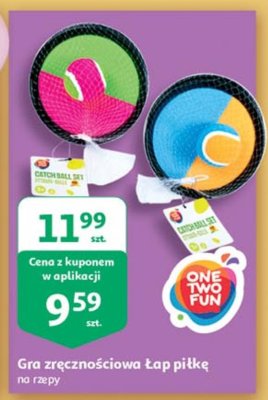 Gra zręcznościowa łapacz piłek One two fun promocja