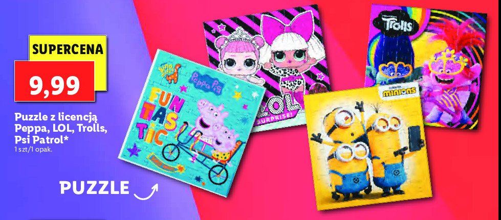 Puzzle trolle promocja
