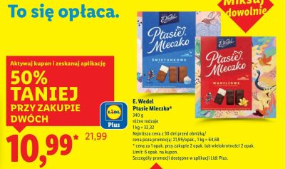 Ptasie Mleczko śmietankowe promocja w Lidl