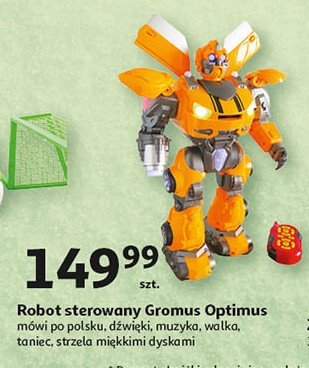 Robot gromus optimus promocja